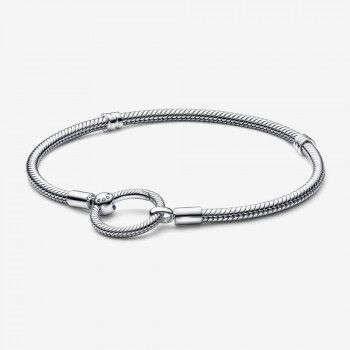 Pandora® 'Moments' Dames Zilver 925 925 Armband (sieraad) - Zilverkleurig 592242C00-17