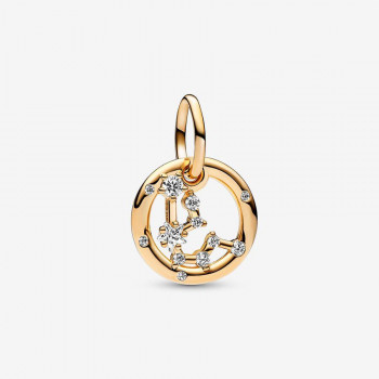 Pandora® 'Zodiac sign' Dames Verguld Metaal Bedel - Goudkleurig 762717C01