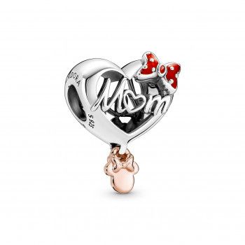 Pandora® 'Disney mickey mouse & minnie mouse' Dames Zilver 925 925 Bedel - Zilver/Rosé 781142C01