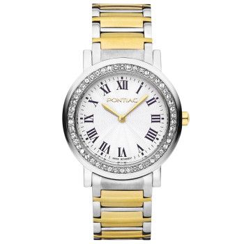 Pontiac® Analoog 'Roman' Dames Horloge P10022