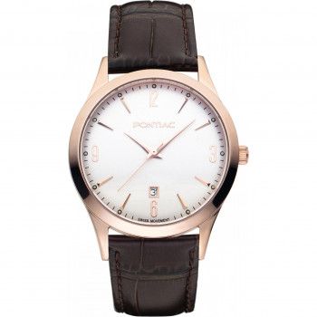 Pontiac® Analoog 'Timeless' Heren Horloge P20003
