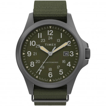 Timex® Analoog 'Field post solar' Heren Horloge TW2V03700