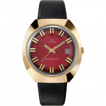 Timex® Analoog 'Q reissue' Heren Horloge TW2V25400