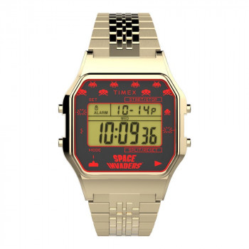 Timex® Digitaal 'T80 x space invaders' Unisex Horloge TW2V30100