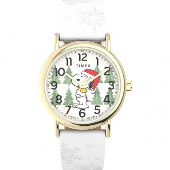 Timex® Analoog 'Peanuts weekender' Dames Horloge TW2W24100