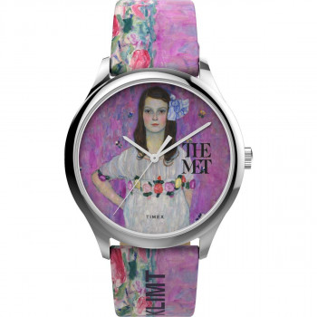 Timex® Analoog 'The met x klimt' Dames Horloge TW2W24900