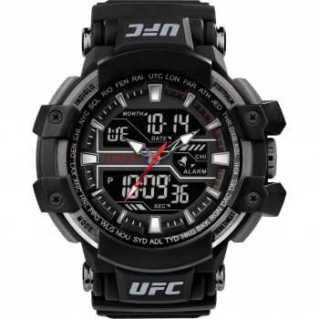 Timex® Analoog En Digitaal 'Ufc combat' Heren Horloge TW5M51800