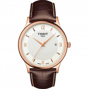 Tissot® Analoog 'Rose dream 18k' Heren Horloge T9144107601700