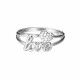 Esprit® Dames Messing Ring (sieraad) - Zilverkleurig ESRG02773A190