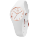 Ice Watch® Analoog 'Ice glam - white rose-gold - numbers' Meisjes Horloge (Extra Small) 015343