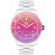 Ice Watch® Analoog 'Ice clear sunset - pink' Dames Horloge (Small) 021440