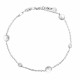 Orphelia® 'Emilia' Dames Zilver 925 925 Armband (sieraad) - Zilverkleurig ZA-7380
