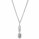 Orphelia® 'Lily' Dames Zilver 925 925 Hanger met Ketting - Zilverkleurig ZH-7582
