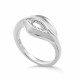 Orphelia® 'Anet' Dames Zilver 925 925 Ring (sieraad) - Zilverkleurig ZR-7520