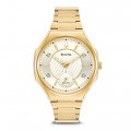 Bulova® Analoog 'Curv' Dames Horloge 97P136