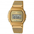 Casio® Digitaal 'Vintage' Dames Horloge A1000MG-9EF
