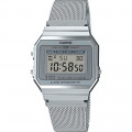 Casio® Digitaal 'Casio collection' Unisex Horloge A700WEM-7AEF