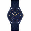Ice Watch® Analoog 'Ice solar power - navy gold' Unisex Horloge (Small) 018743