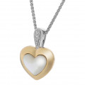 Orphelia® 'Debby' Vrouwen's Collier - Silver/Gold ZH-7289/G