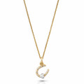 Orphelia® 'Aurora' Vrouwen's Collier - Silver/Gold ZH-7525/G
