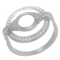 Orphelia® Dames Zilver 925 925 Ring (sieraad) - Zilverkleurig ZR-7095