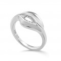 Orphelia® 'Anet' Dames Zilver 925 925 Ring (sieraad) - Zilverkleurig ZR-7520