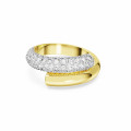 Swarovski® 'Dextera' Dames Verguld Metaal Ring (sieraad) - Goudkleurig 5668813